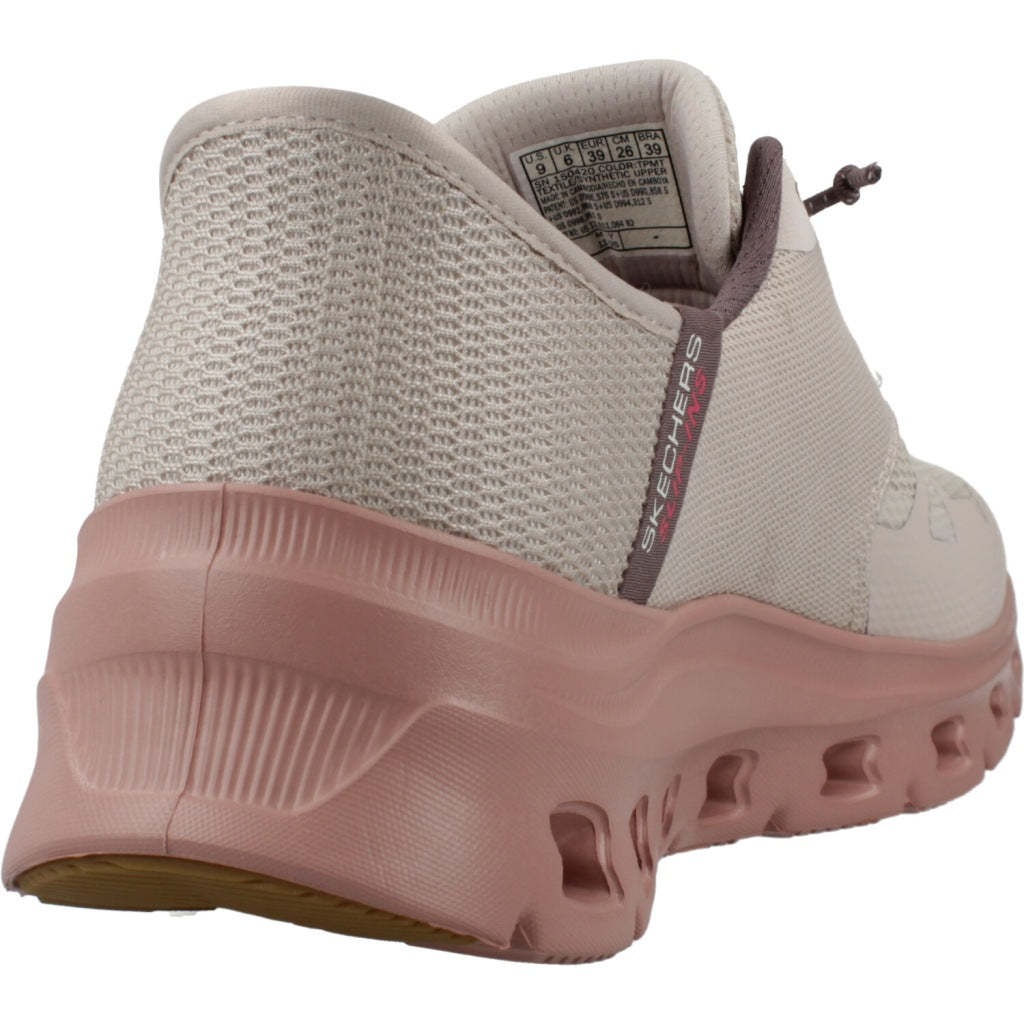 SKECHERS GLIDE STEP PRO en color MARRON CLARO (3)