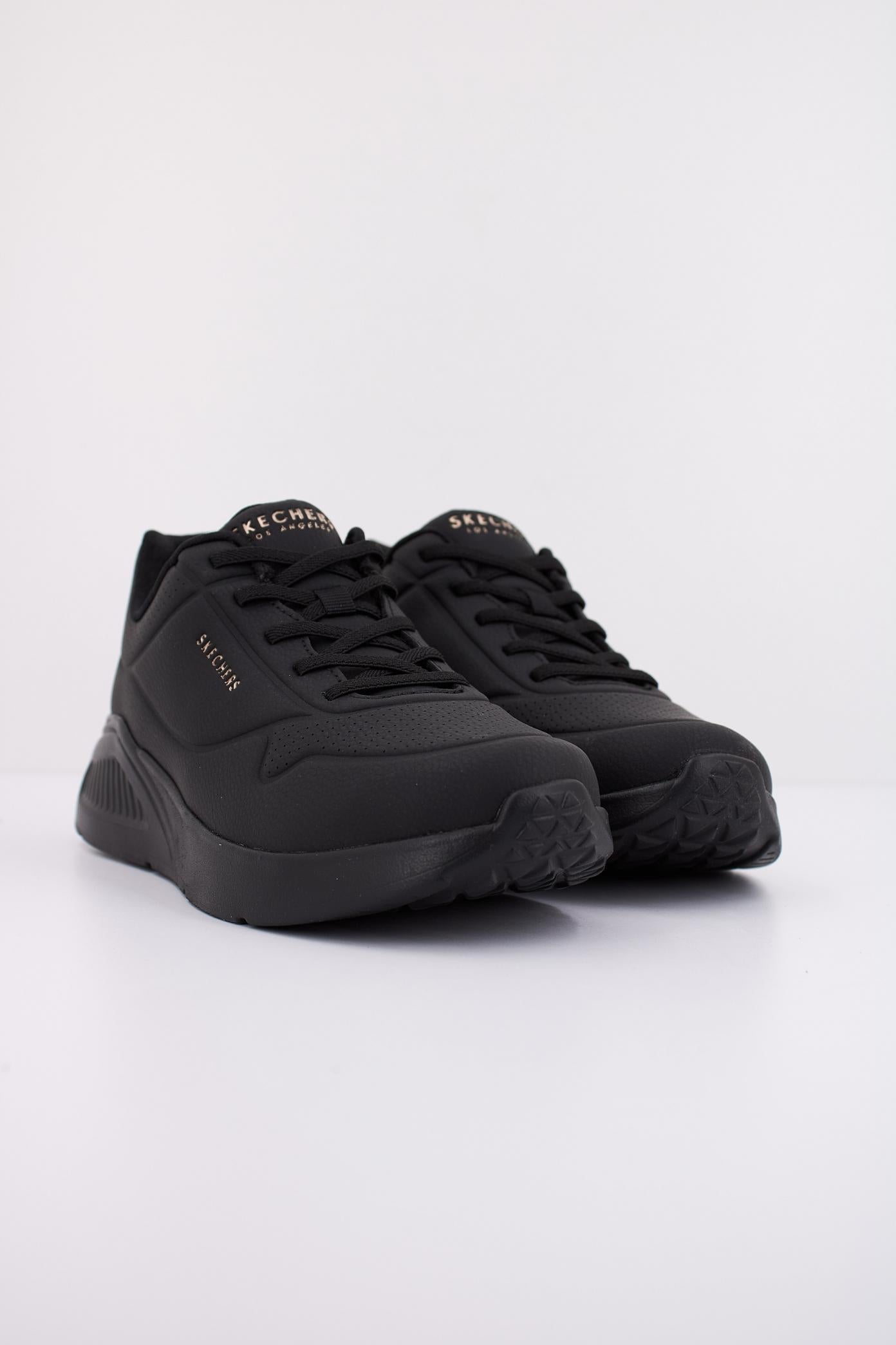 SKECHERS UNO LITE - LITE WORK en color NEGRO (2)