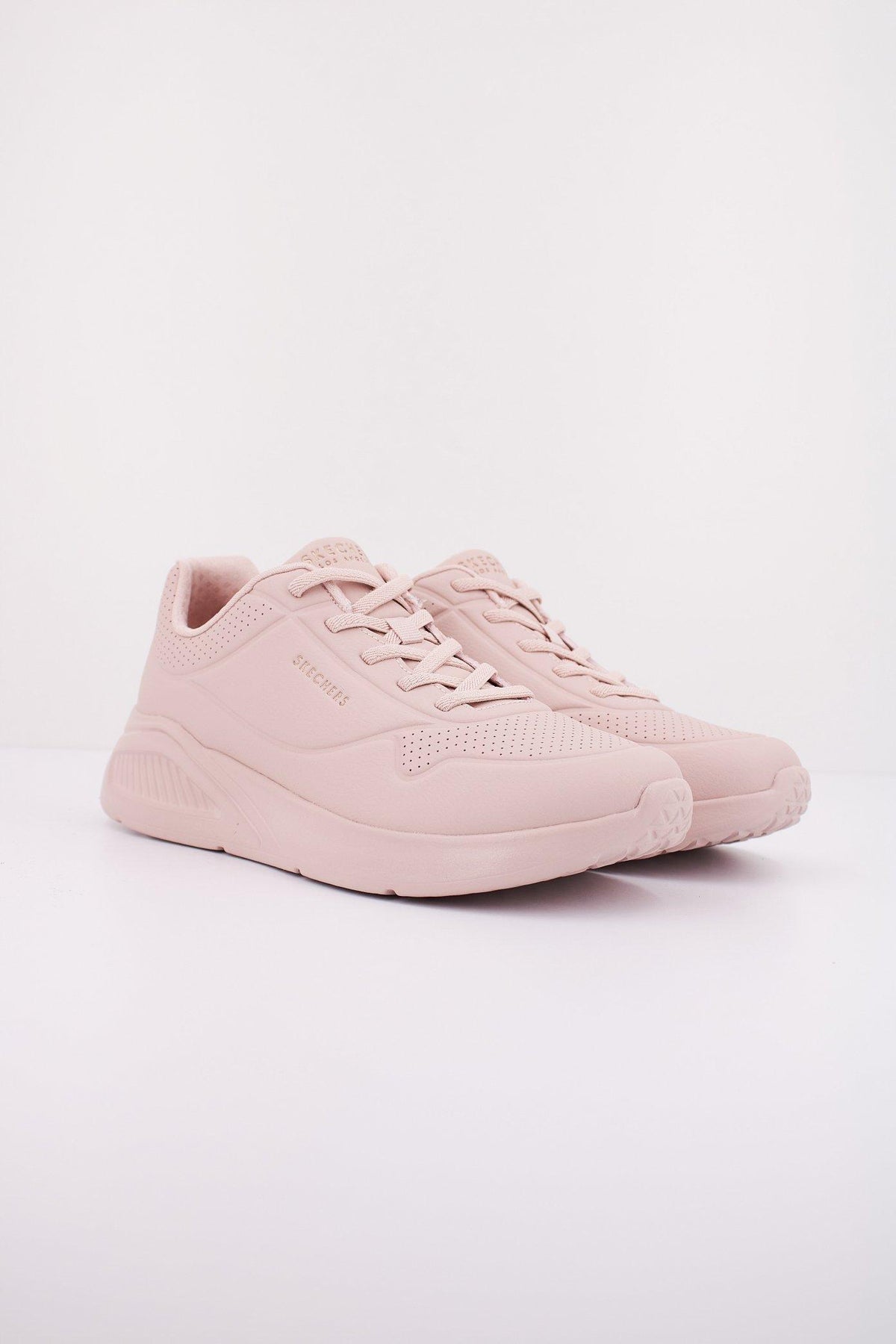 SKECHERS UNO LITE - LITE WORK en color ROSA (2)