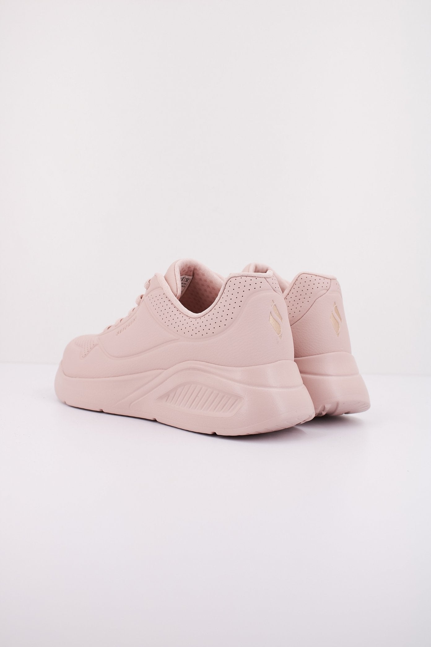 SKECHERS UNO LITE - LITE WORK en color ROSA (4)