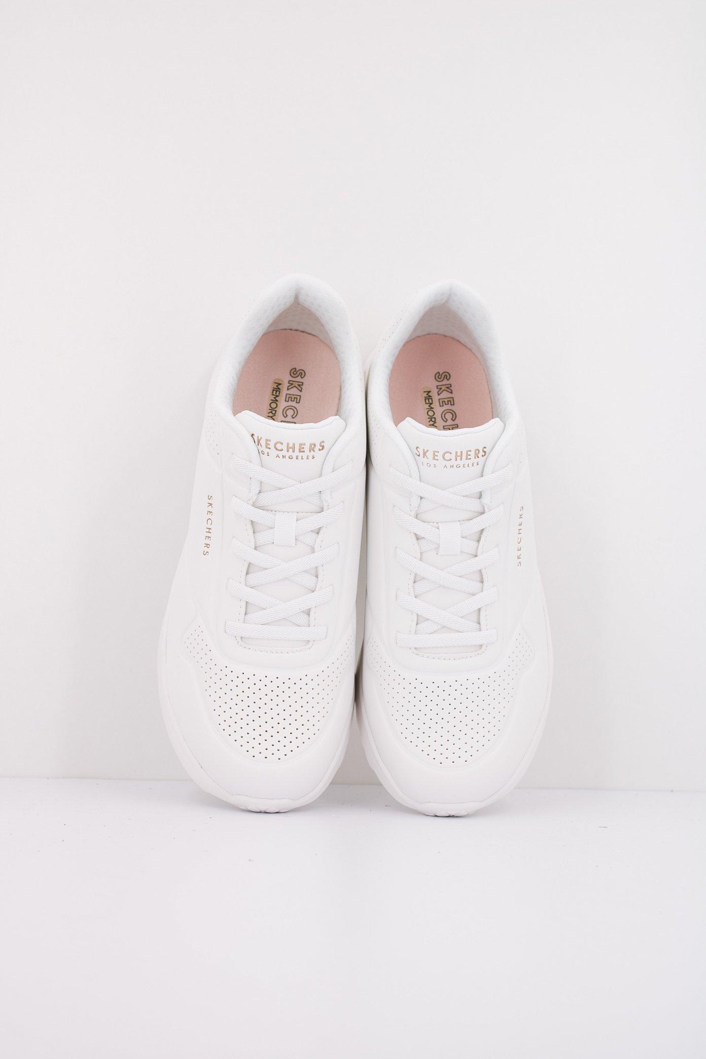 SKECHERS UNO LITE - LITE WORK en color BLANCO (3)