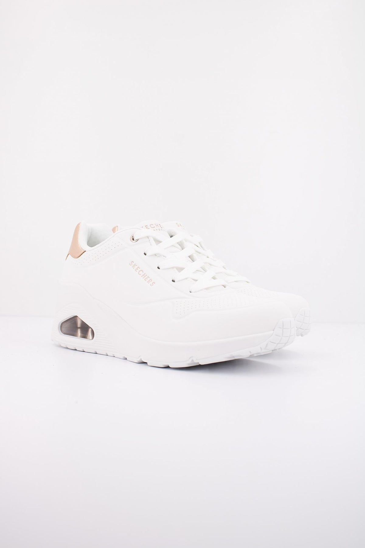 SKECHERS UNO WEDGE - HI STEPS en color BLANCO (2)