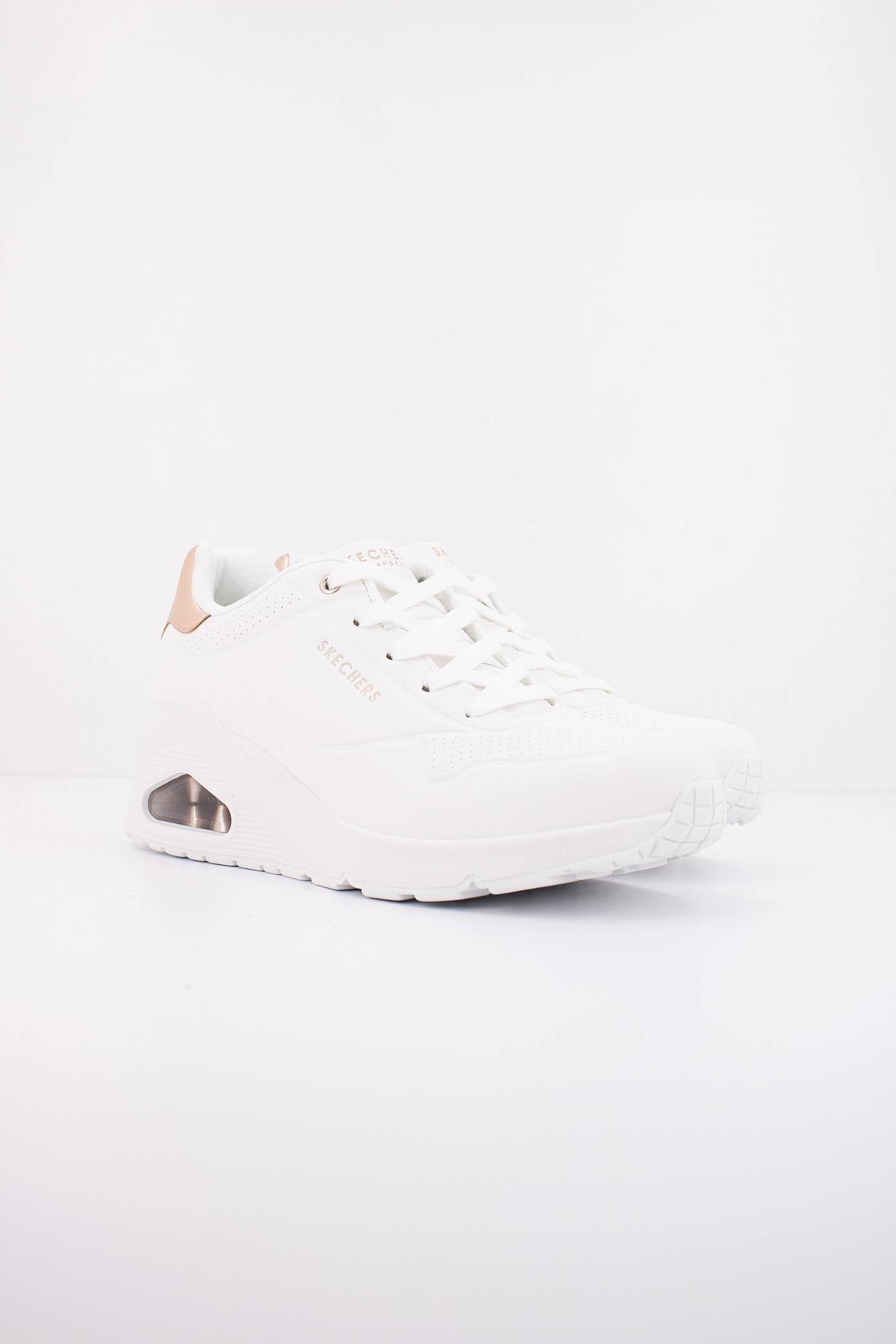 SKECHERS UNO WEDGE - HI STEPS en color BLANCO (2)