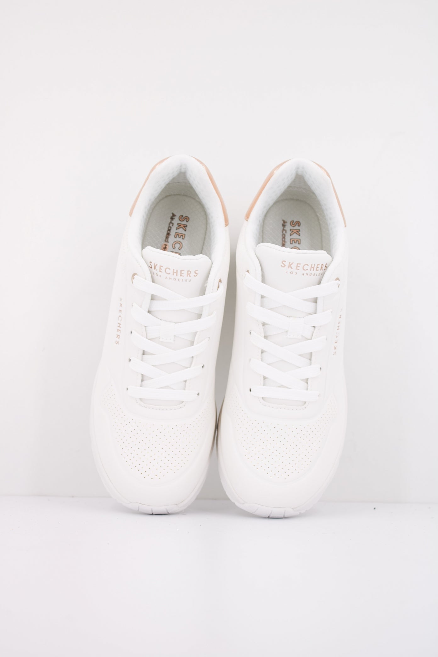 SKECHERS UNO WEDGE - HI STEPS en color BLANCO (3)