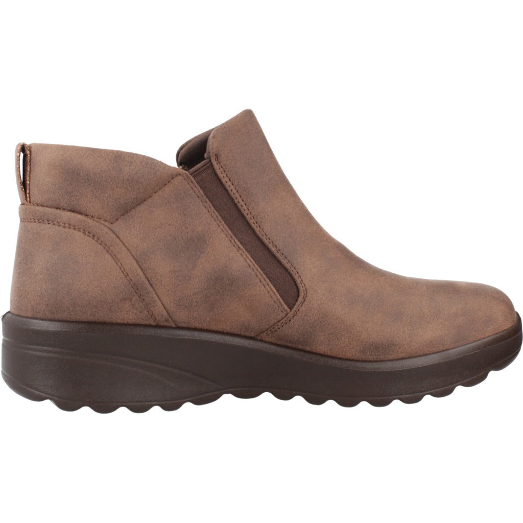 SKECHERS LOVELY VIBE FALL IN BLOOM en color MARRON (4)