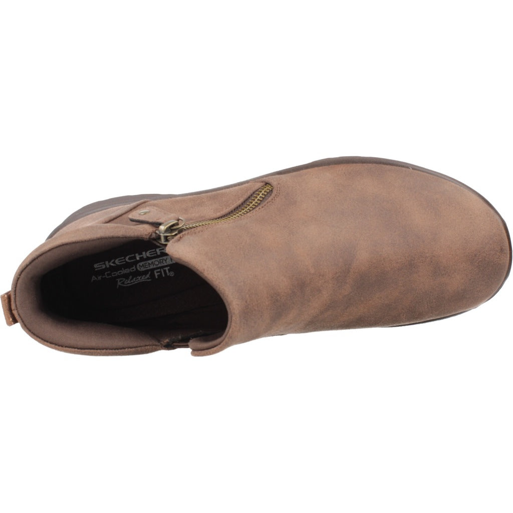SKECHERS LOVELY VIBE FALL IN BLOOM en color MARRON (7)