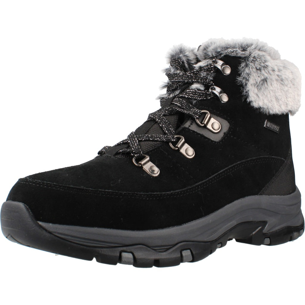 SKECHERS S TREGO SNOW WORRIES en color NEGRO (1)