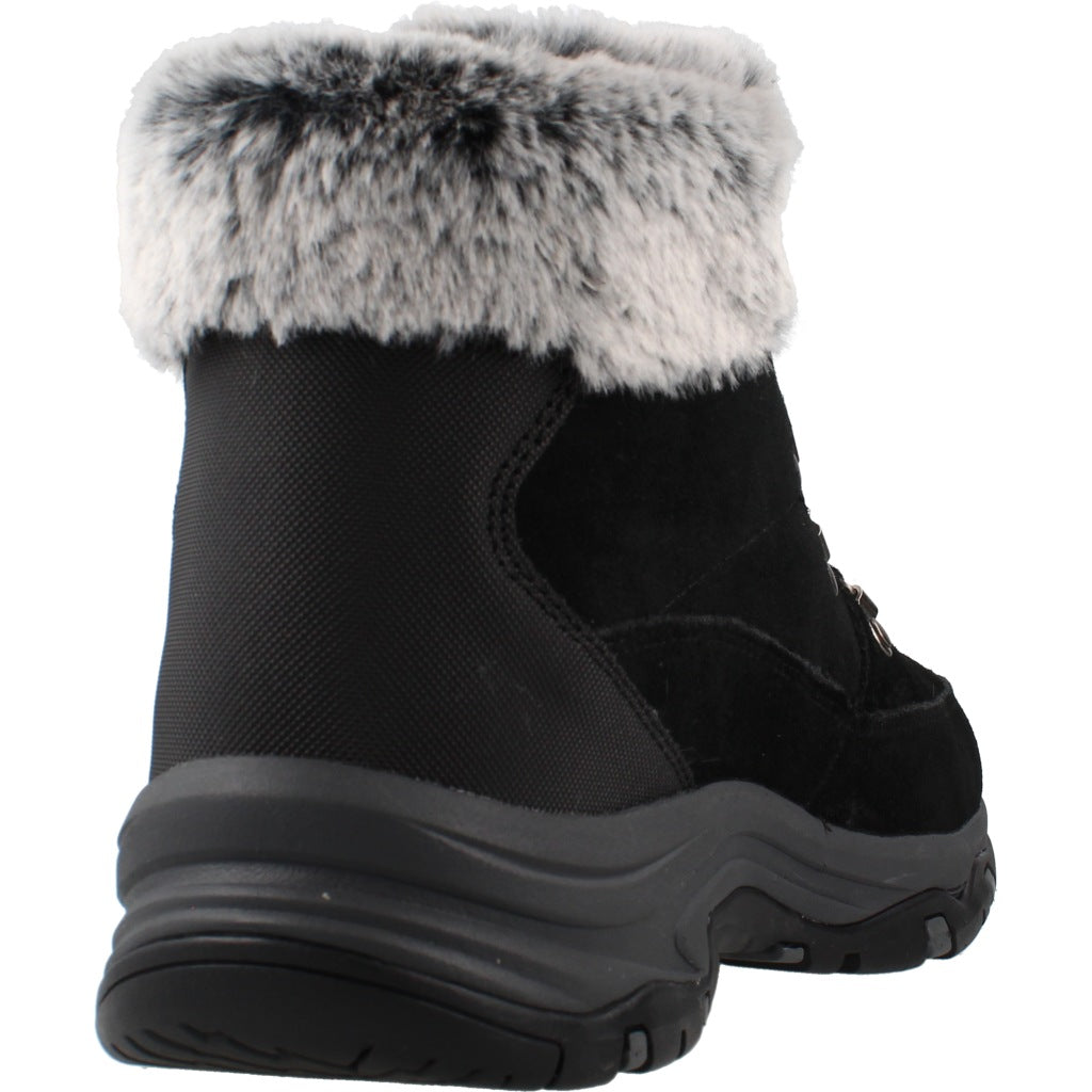 SKECHERS SNOW WORRIES en color NEGRO (3)