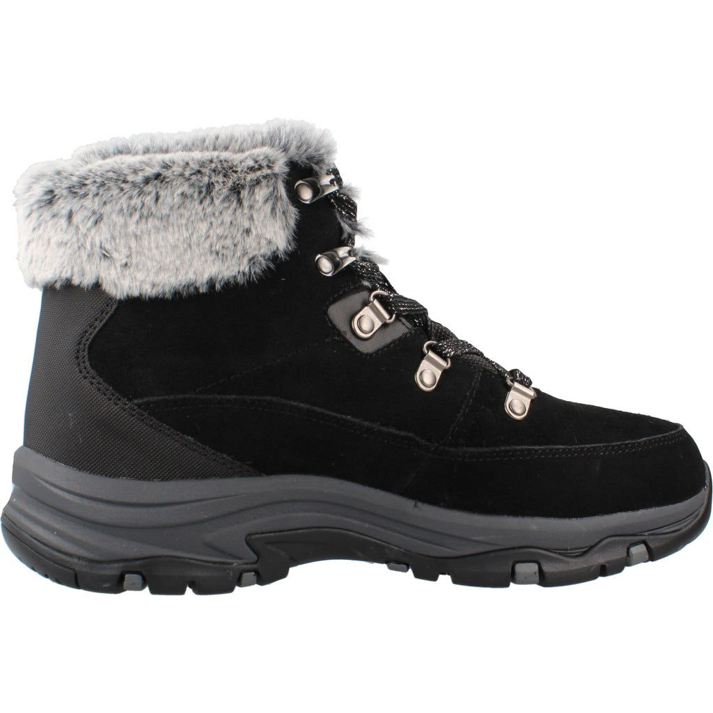 SKECHERS S TREGO SNOW WORRIES en color NEGRO (4)
