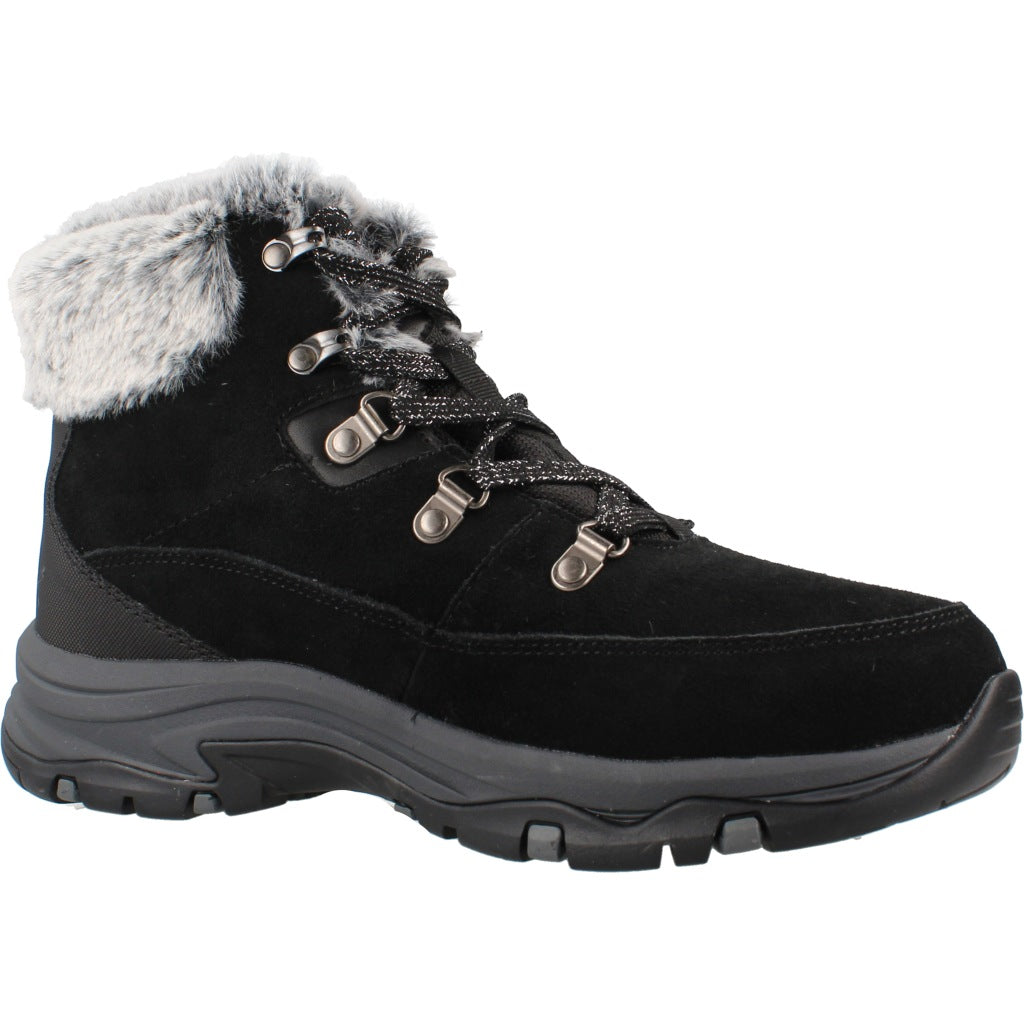 SKECHERS S TREGO SNOW WORRIES en color NEGRO (5)