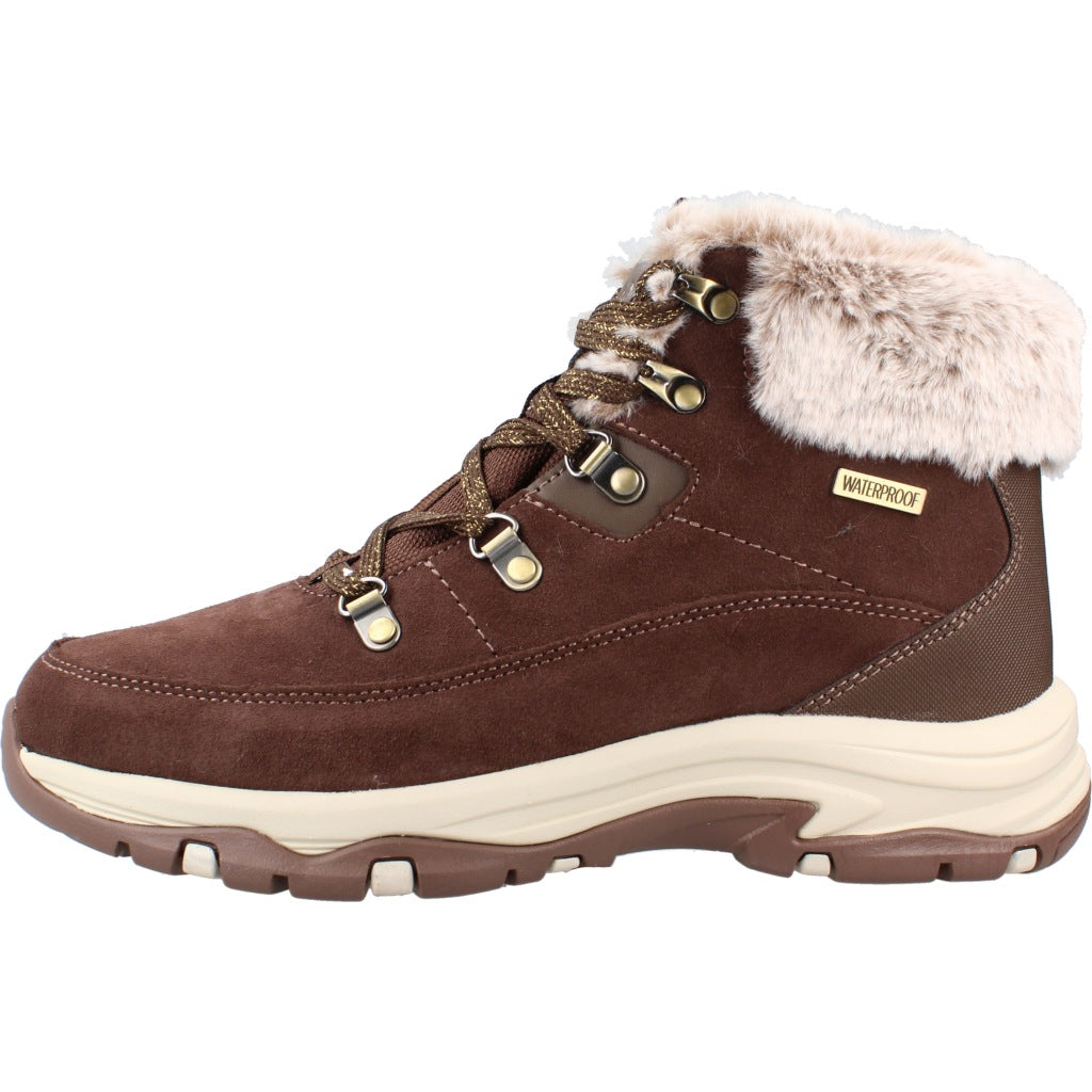 SKECHERS SNOW WORRIES en color MARRON (2)