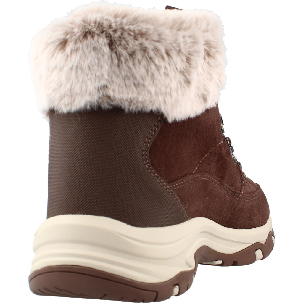 SKECHERS SNOW WORRIES en color MARRON (3)