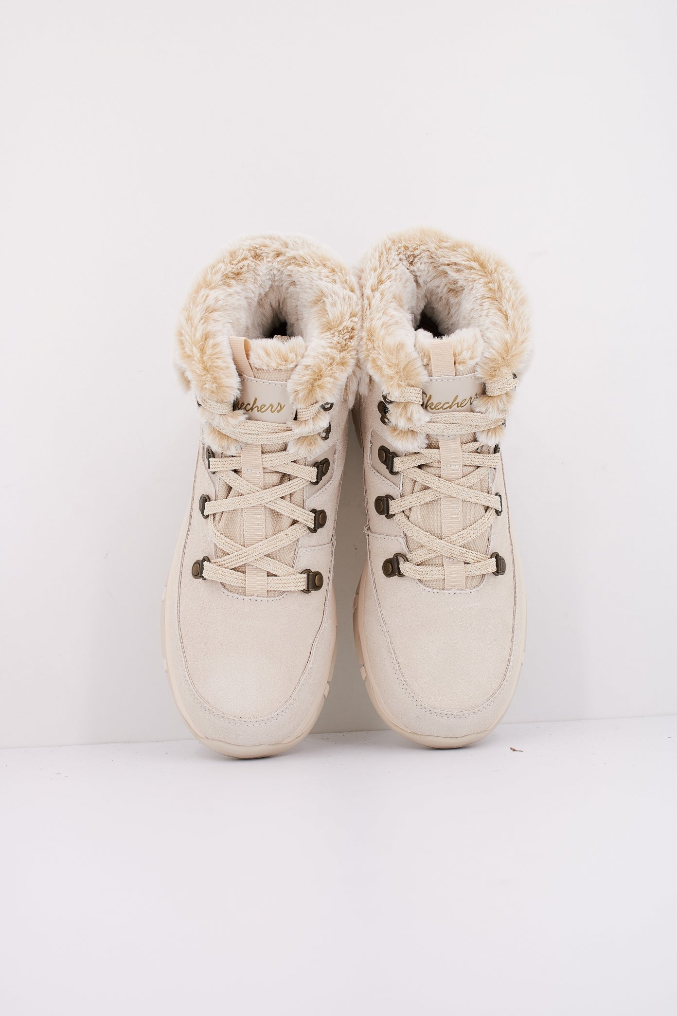 SKECHERS TREGO - SNOW WORRIES en color BLANCO (3)