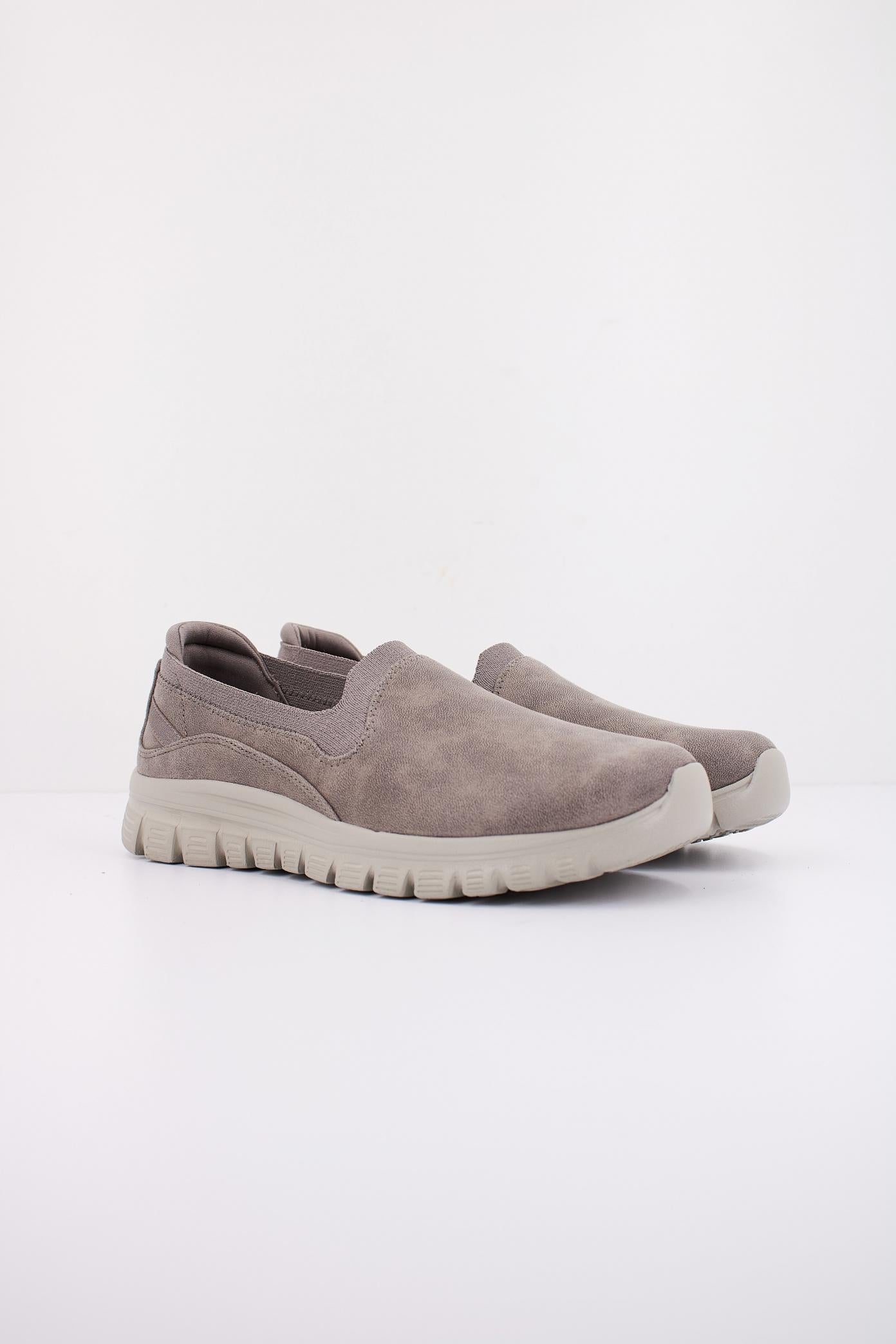 SKECHERS GRACEFUL - LEANING I en color GRIS (2)
