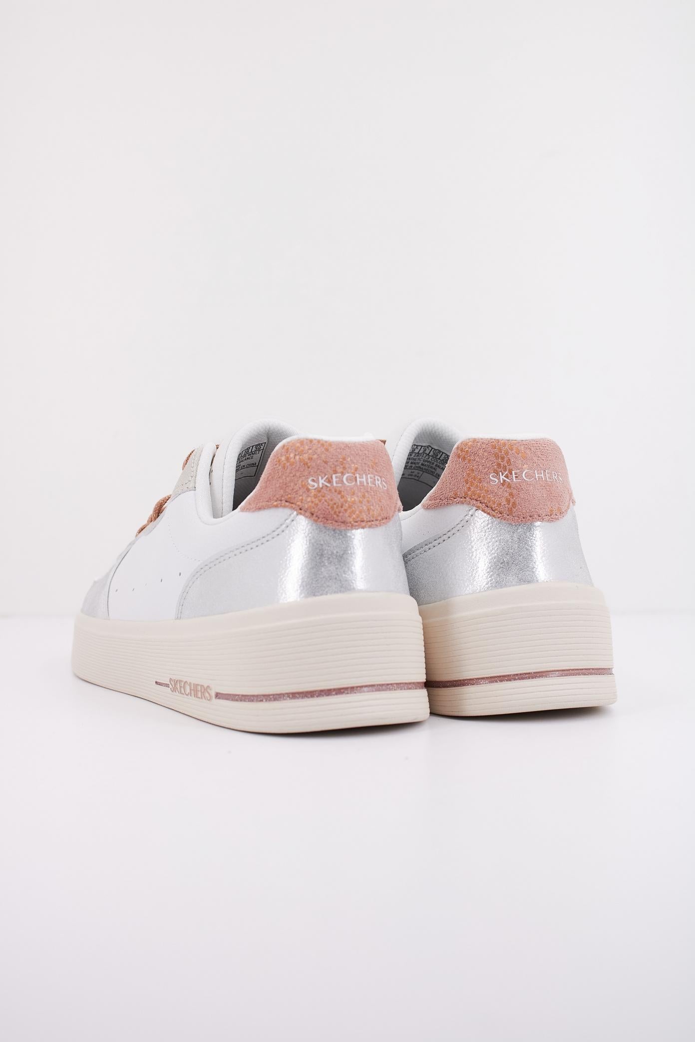 SKECHERS HILAND - SOFT METALS en color BLANCO (4)