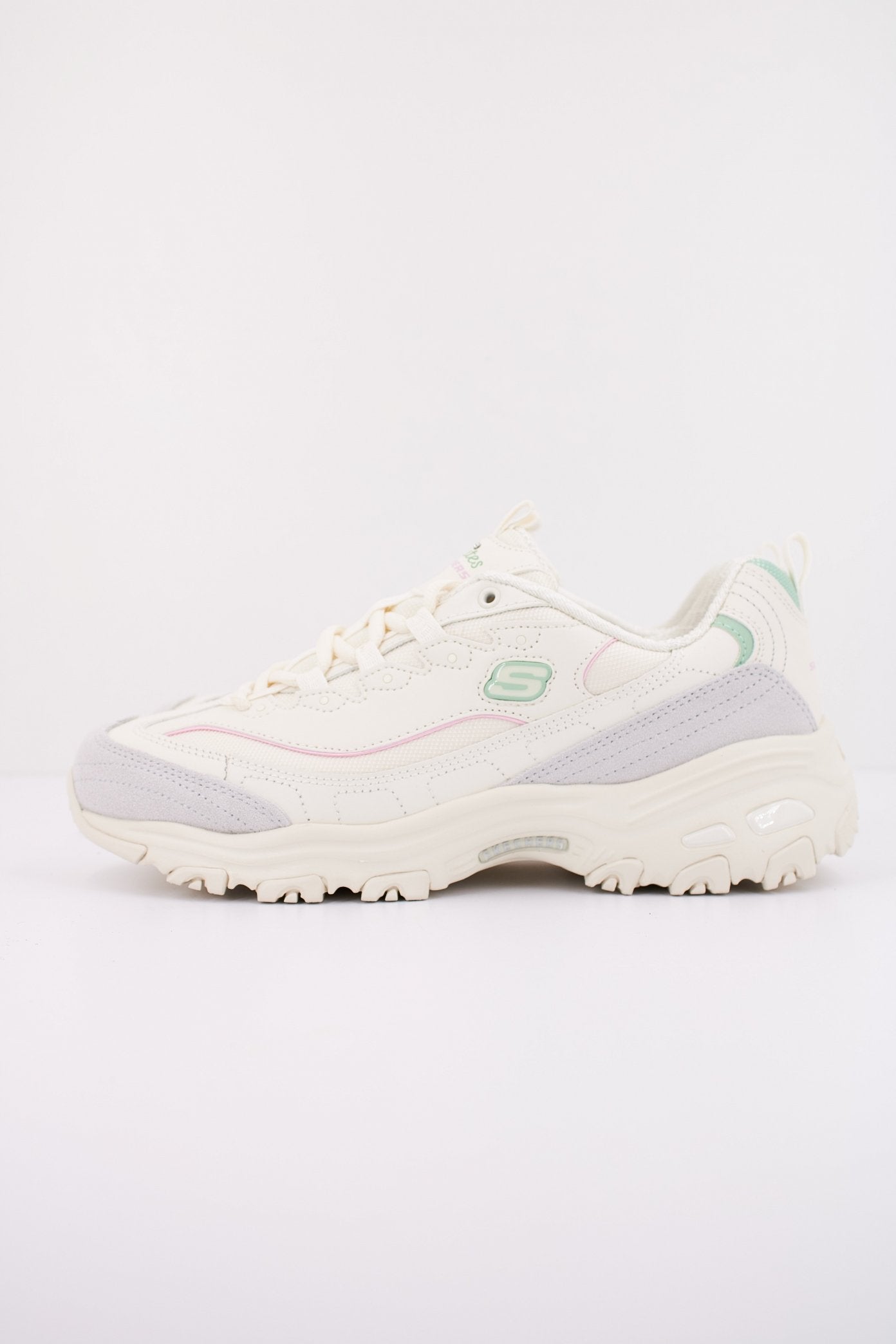 SKECHERS D'LITES - NEW HEAT en color BLANCO (1)