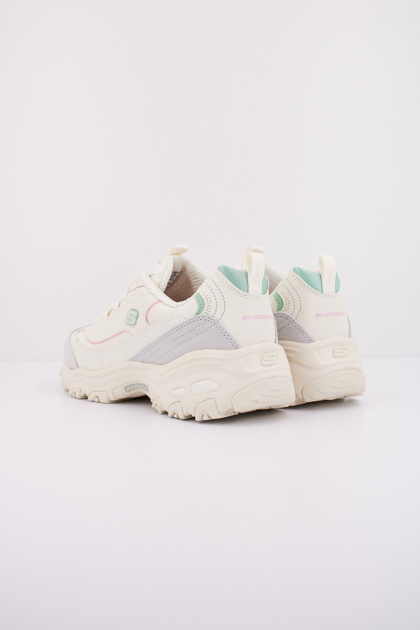 SKECHERS D'LITES - NEW HEAT en color BLANCO (4)