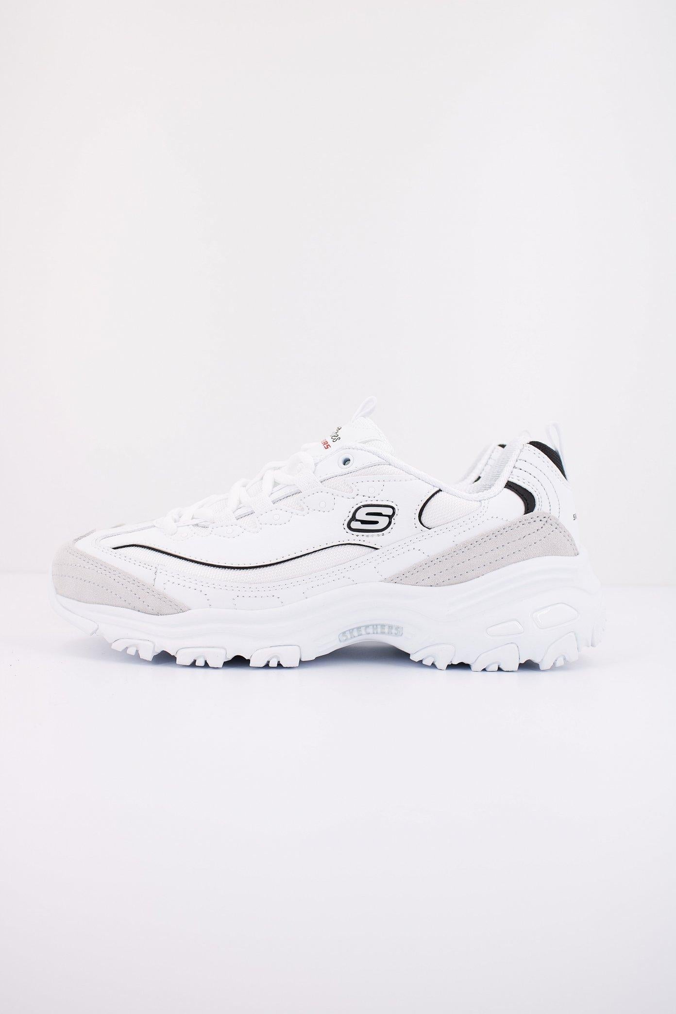 SKECHERS D-LITES---NEW HEAT en color BLANCO (1)