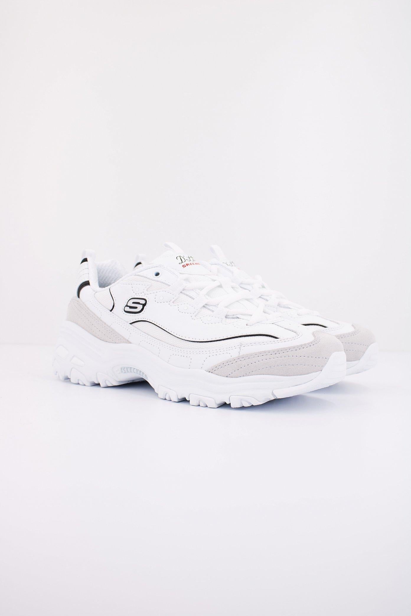 SKECHERS D-LITES---NEW HEAT en color BLANCO (2)