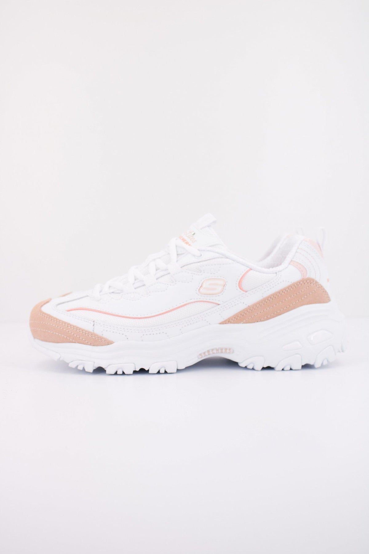 SKECHERS D'LITES - NEW HEAT en color BLANCO (1)