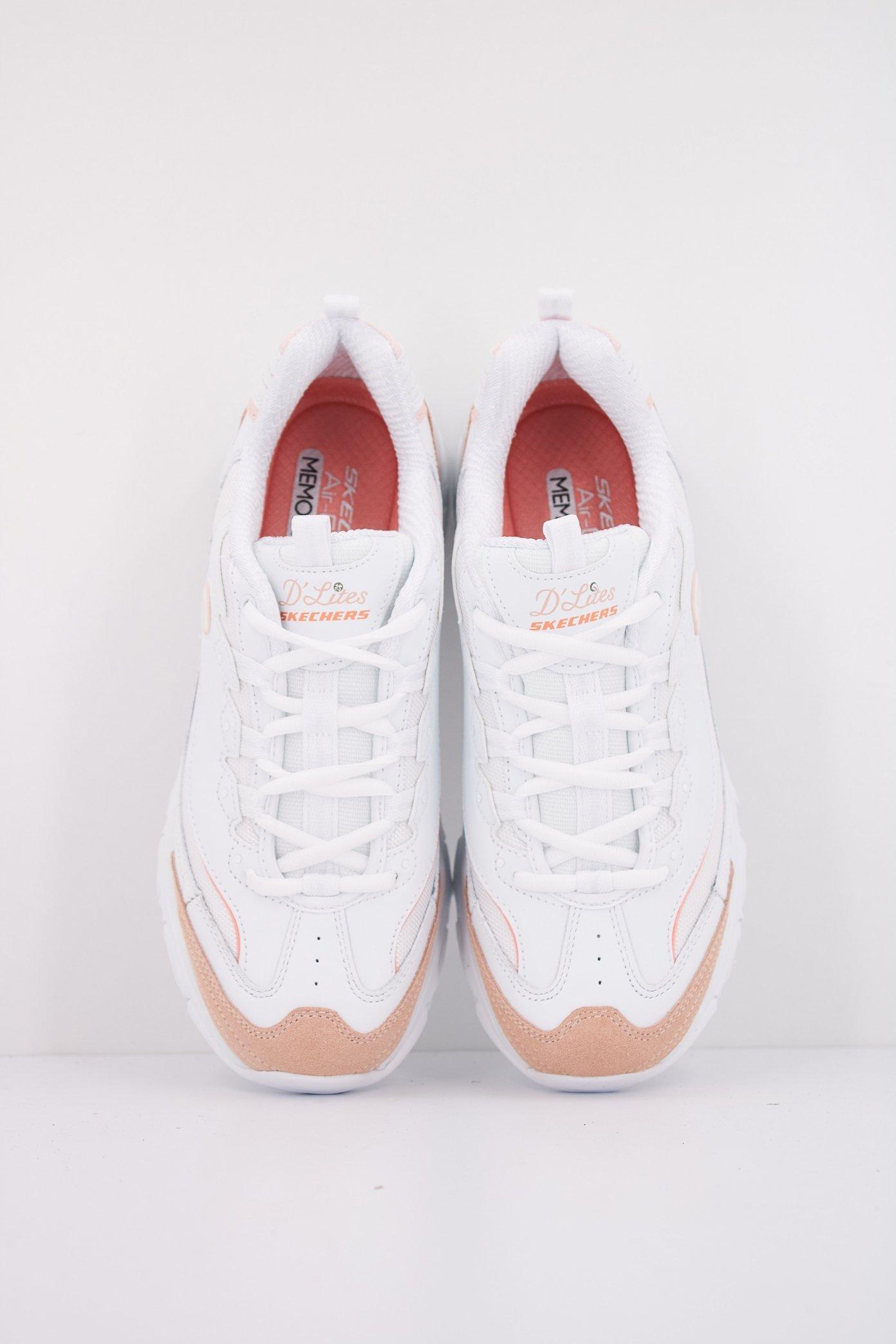 SKECHERS D'LITES - NEW HEAT en color BLANCO (3)