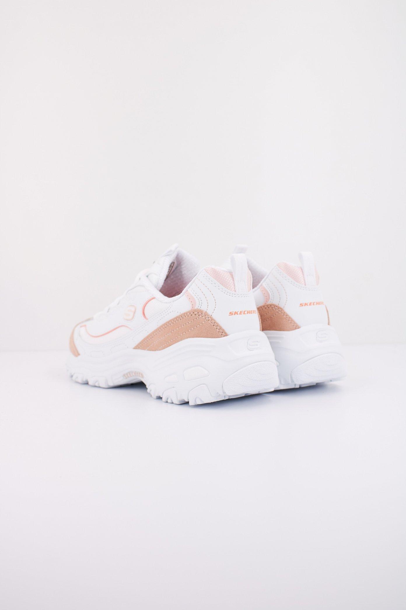SKECHERS D'LITES - NEW HEAT en color BLANCO (4)