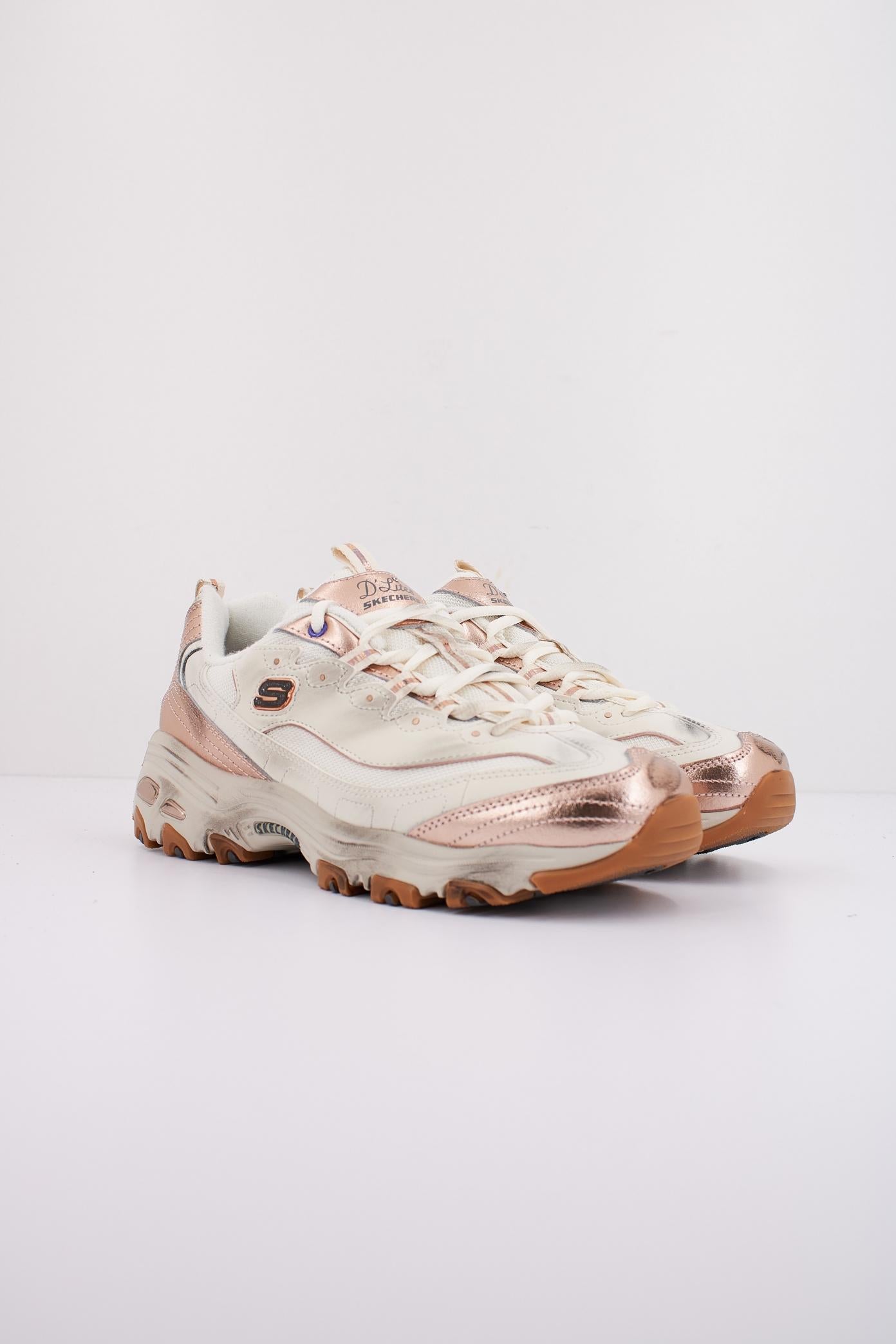 SKECHERS D'LITES-VINTAGE VISI en color BLANCO (2)