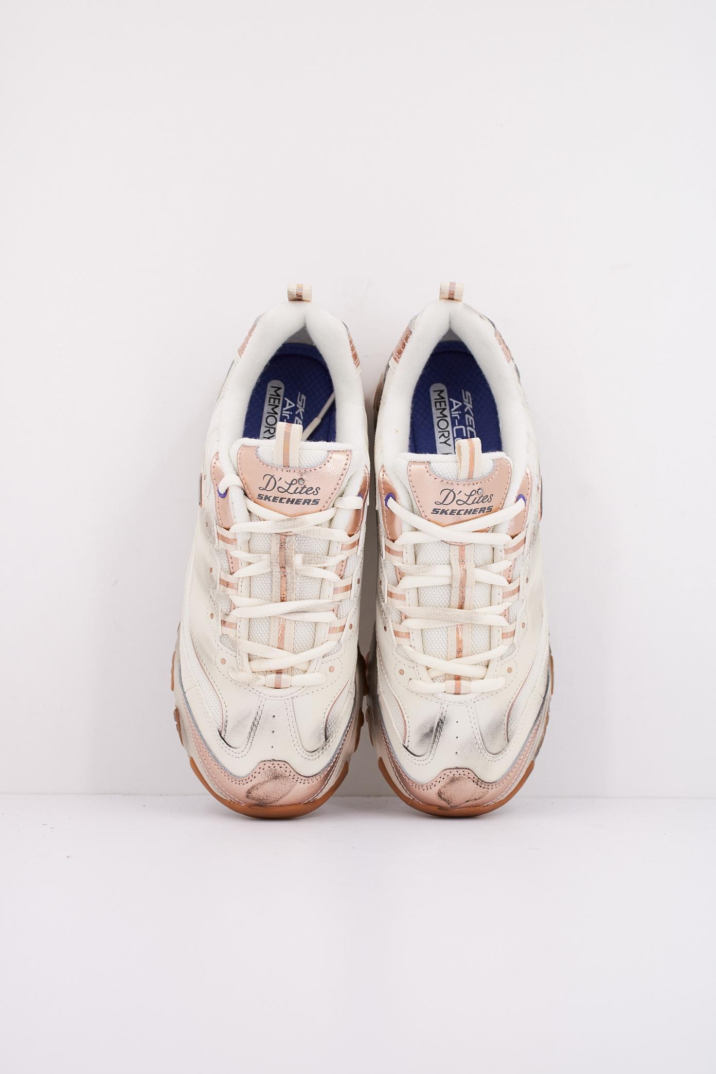SKECHERS D'LITES-VINTAGE VISI en color BLANCO (3)