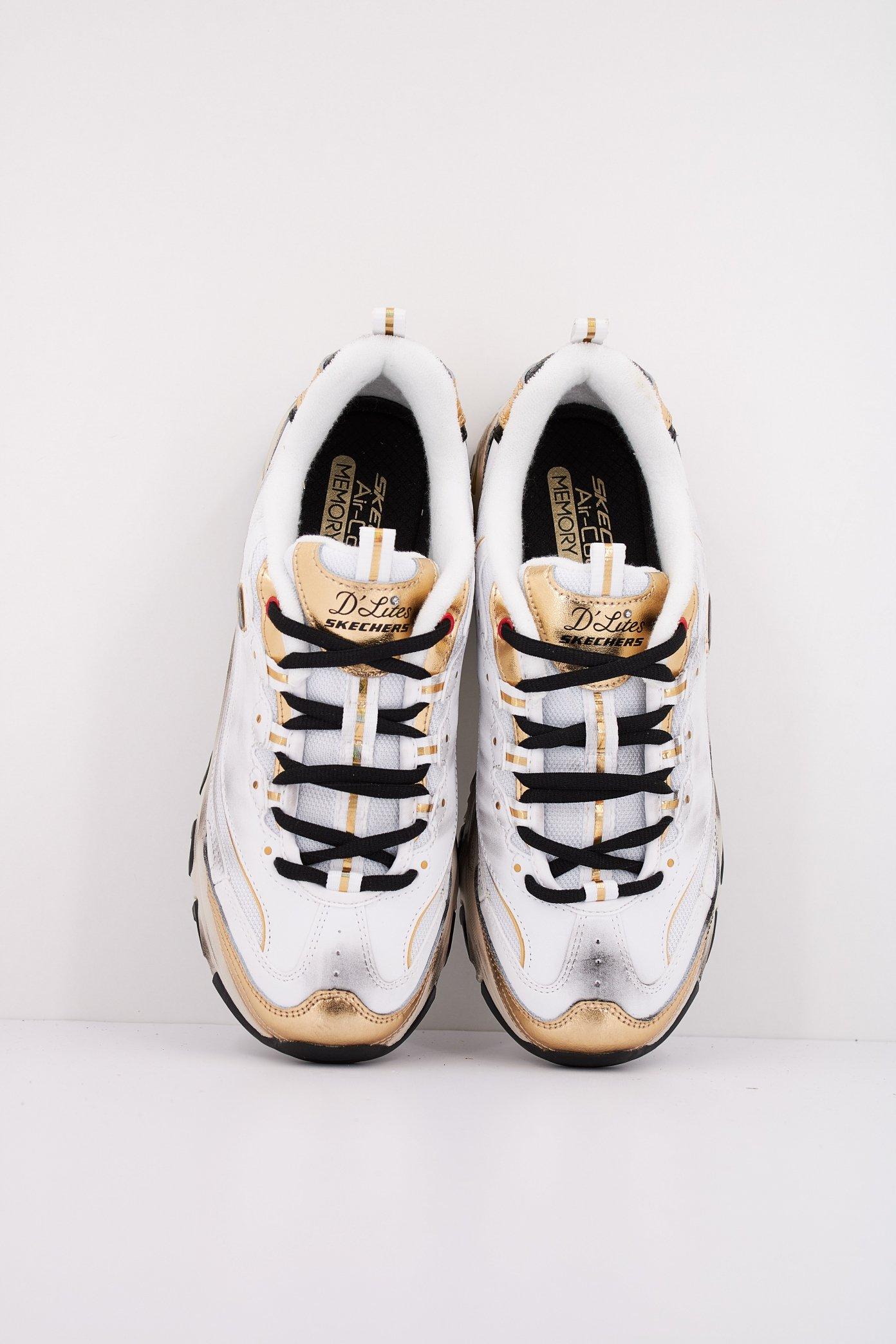 SKECHERS D'LITES-VINTAGE VISI en color BLANCO (3)