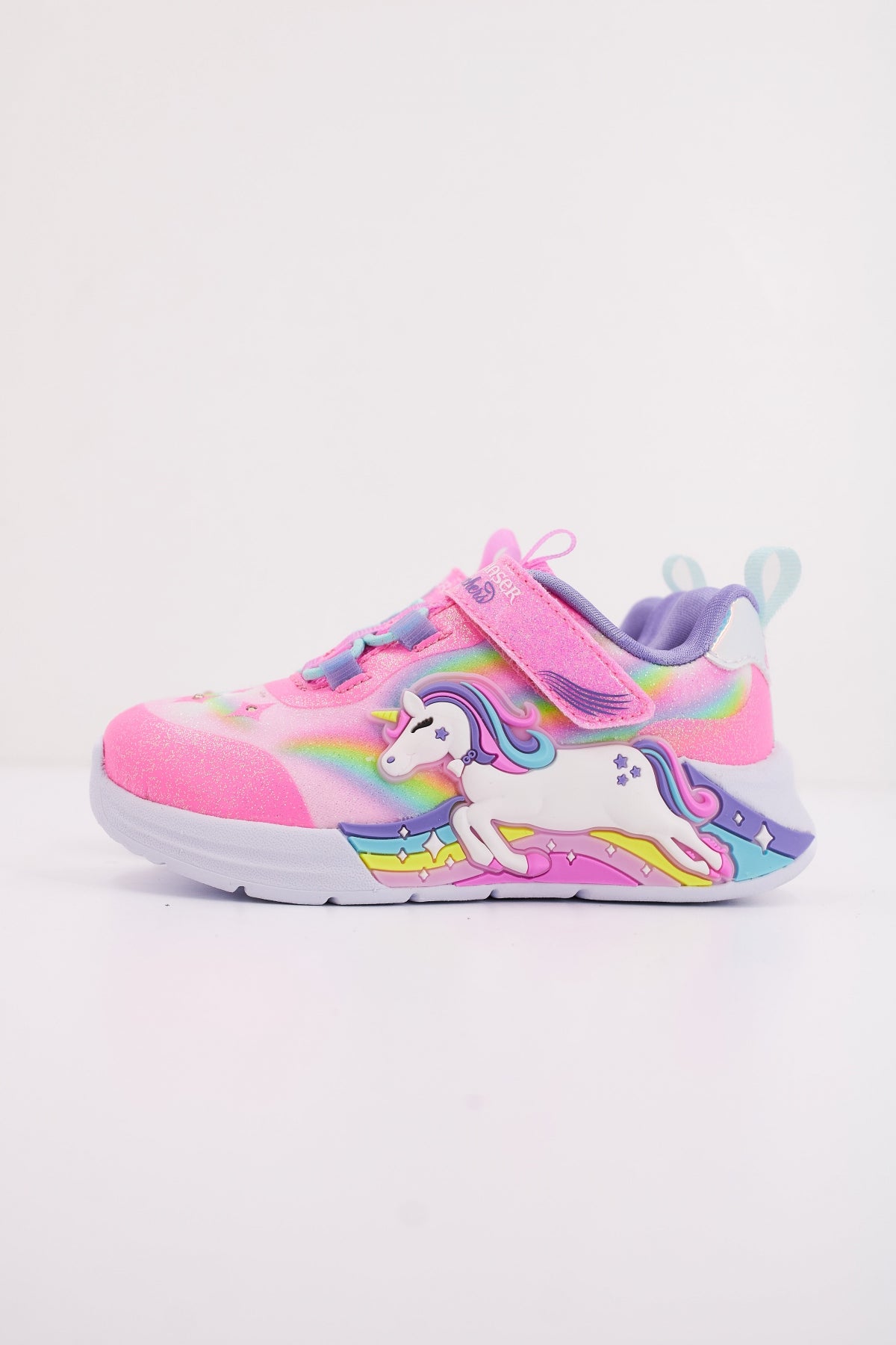SKECHERS UNICORN CHASER en color ROSA (1)