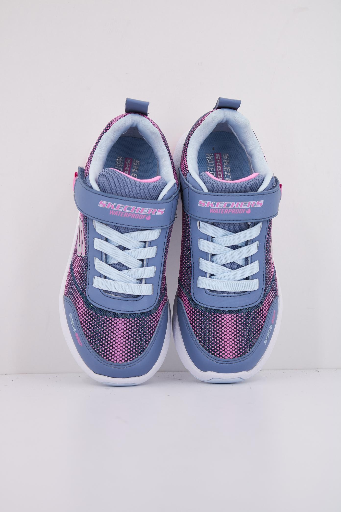 SKECHERS DYNAMIC TREAD - JOUR en color AZUL (3)