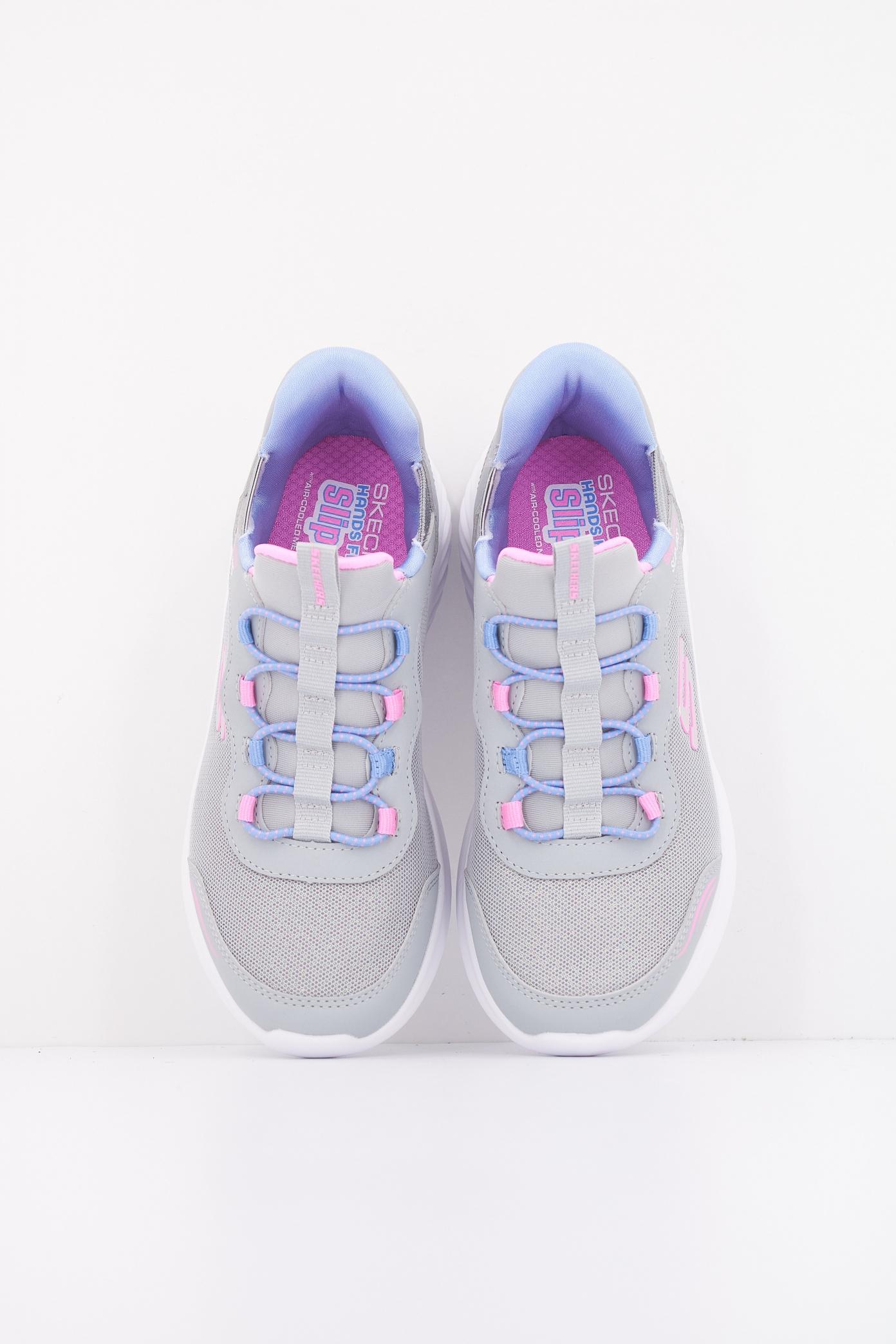SKECHERS BOUNDER - SIMPLE CUT en color GRIS (3)