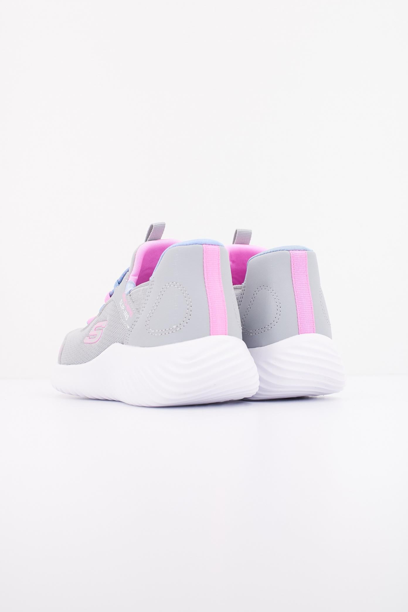 SKECHERS BOUNDER - SIMPLE CUT en color GRIS (4)