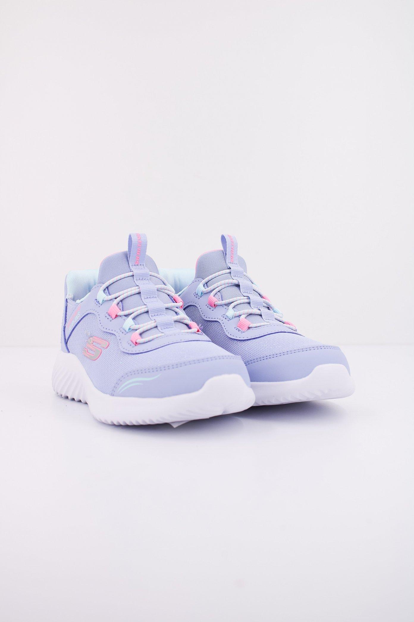 SKECHERS BOUNDER - SIMPLE CUT SLIP-INS en color VIOLETA (2)