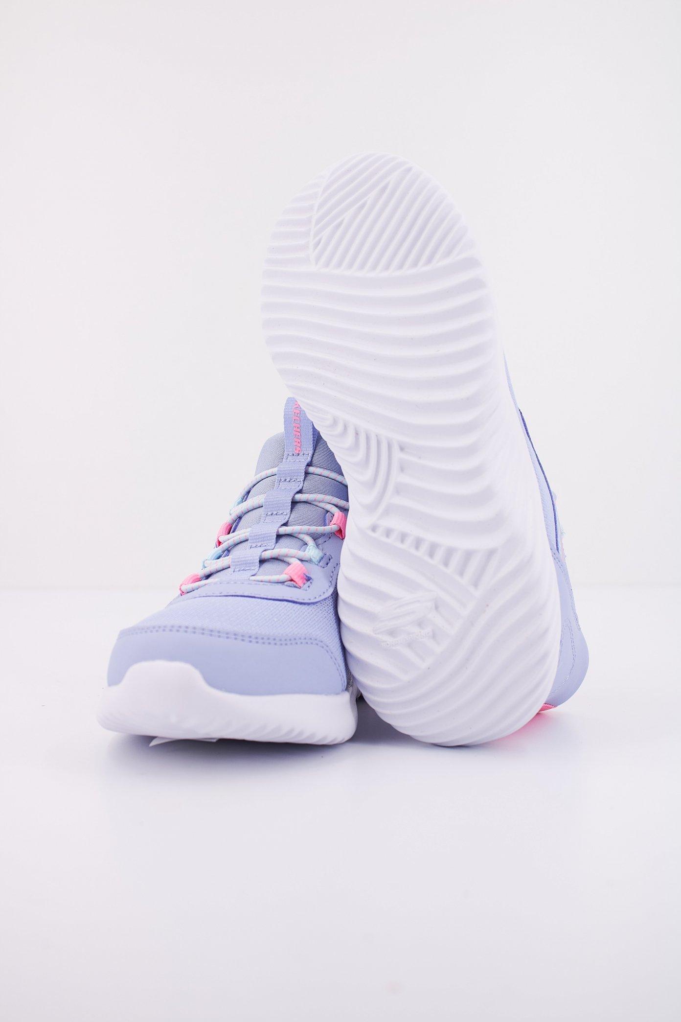 SKECHERS BOUNDER - SIMPLE CUT SLIP-INS en color VIOLETA (5)