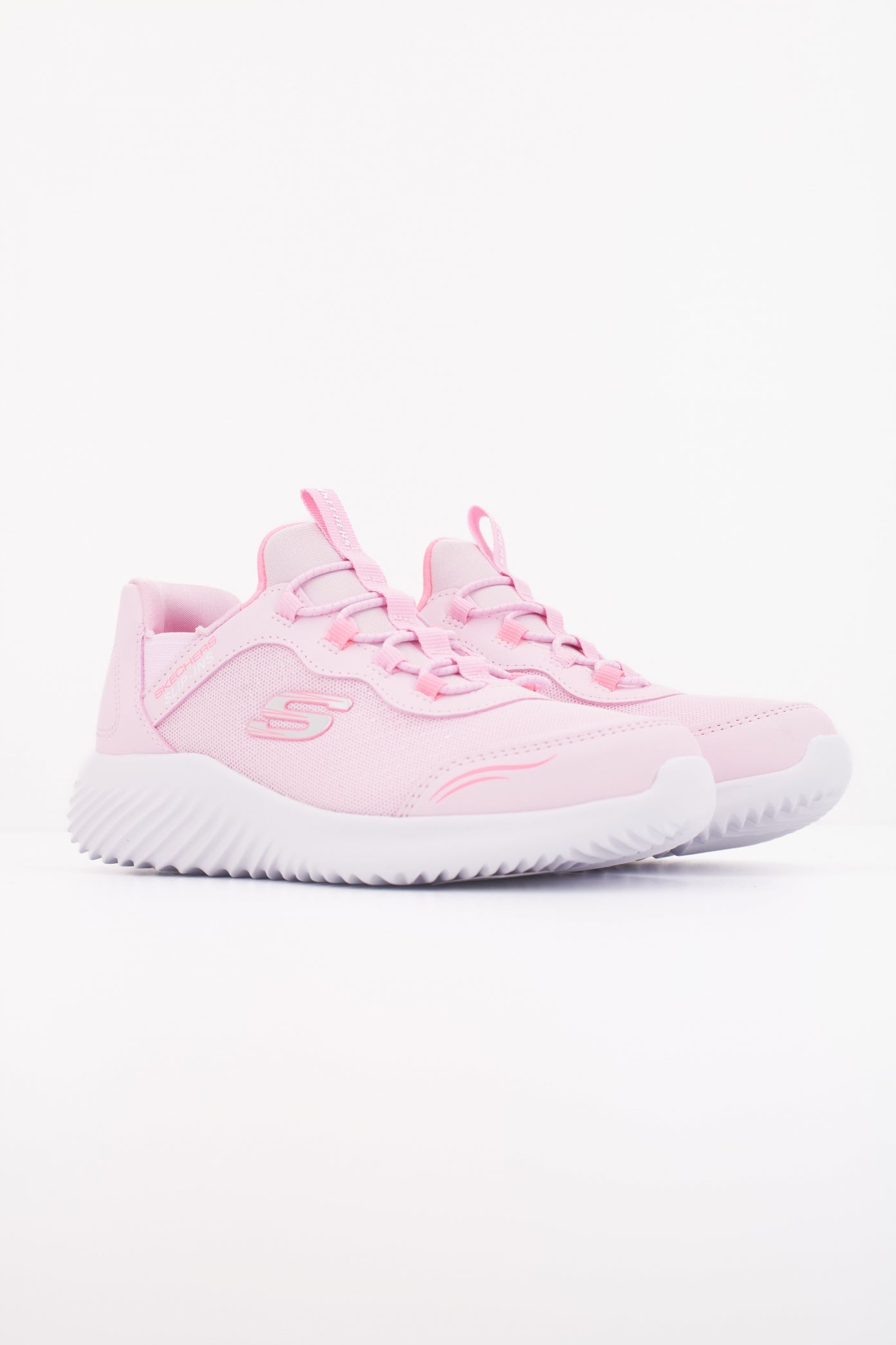 SKECHERS BOUNDER - SIMPLE CUT en color ROSA (2)
