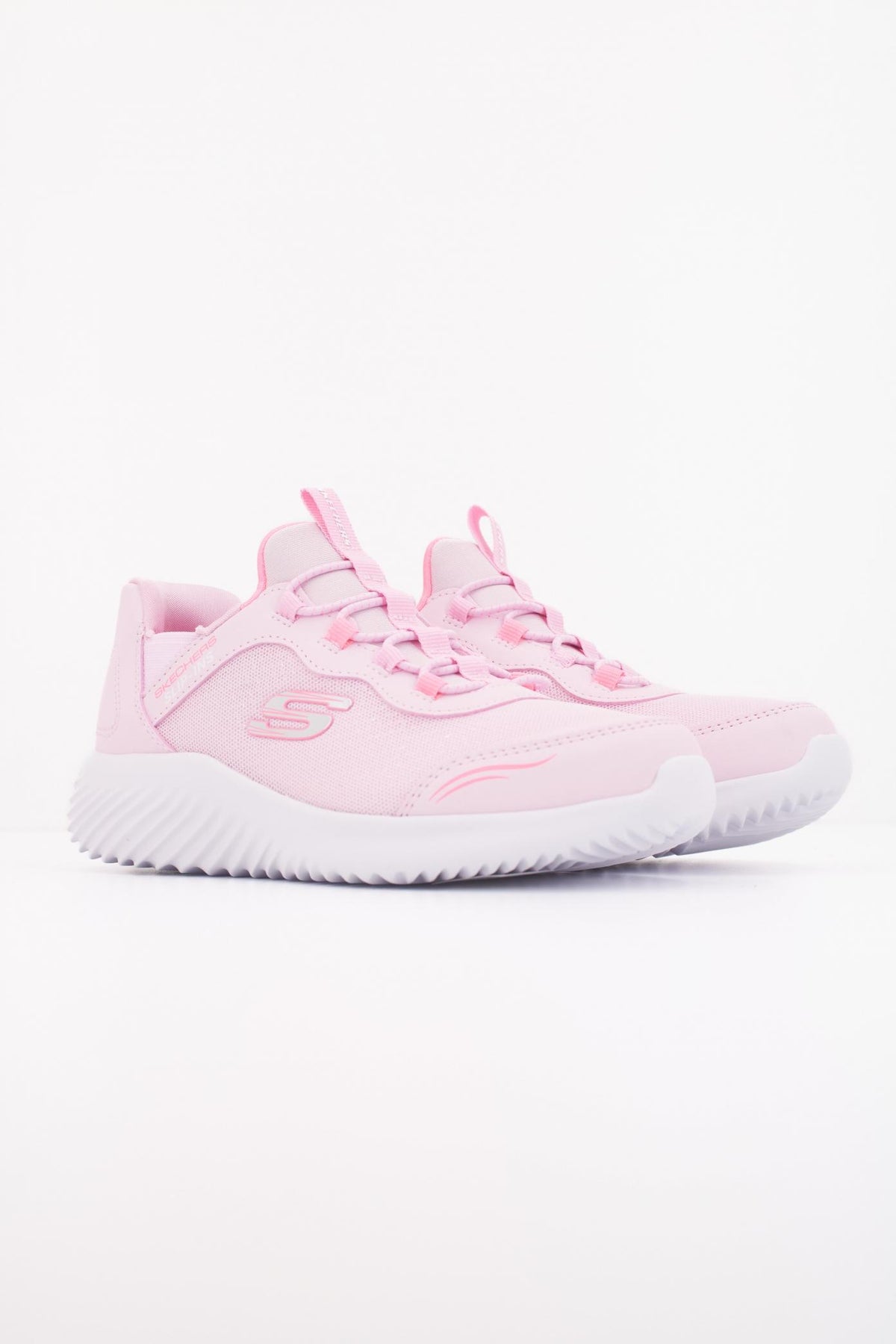 SKECHERS BOUNDER - SIMPLE CUT en color ROSA (2)