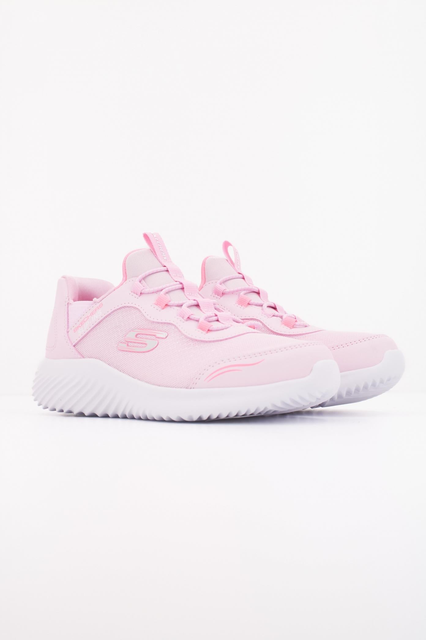 SKECHERS BOUNDER - SIMPLE CUT en color ROSA (2)