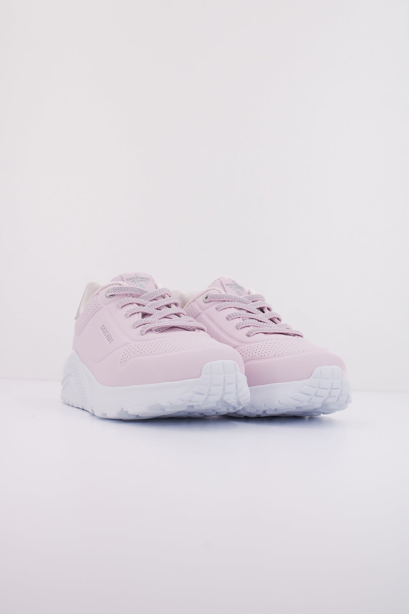 SKECHERS UNO LITE-METALLIC MO en color ROSA (2)