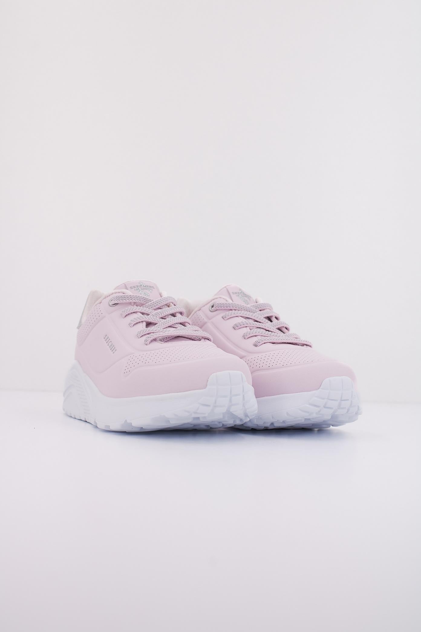 SKECHERS UNO LITE-METALLIC MO en color ROSA (2)