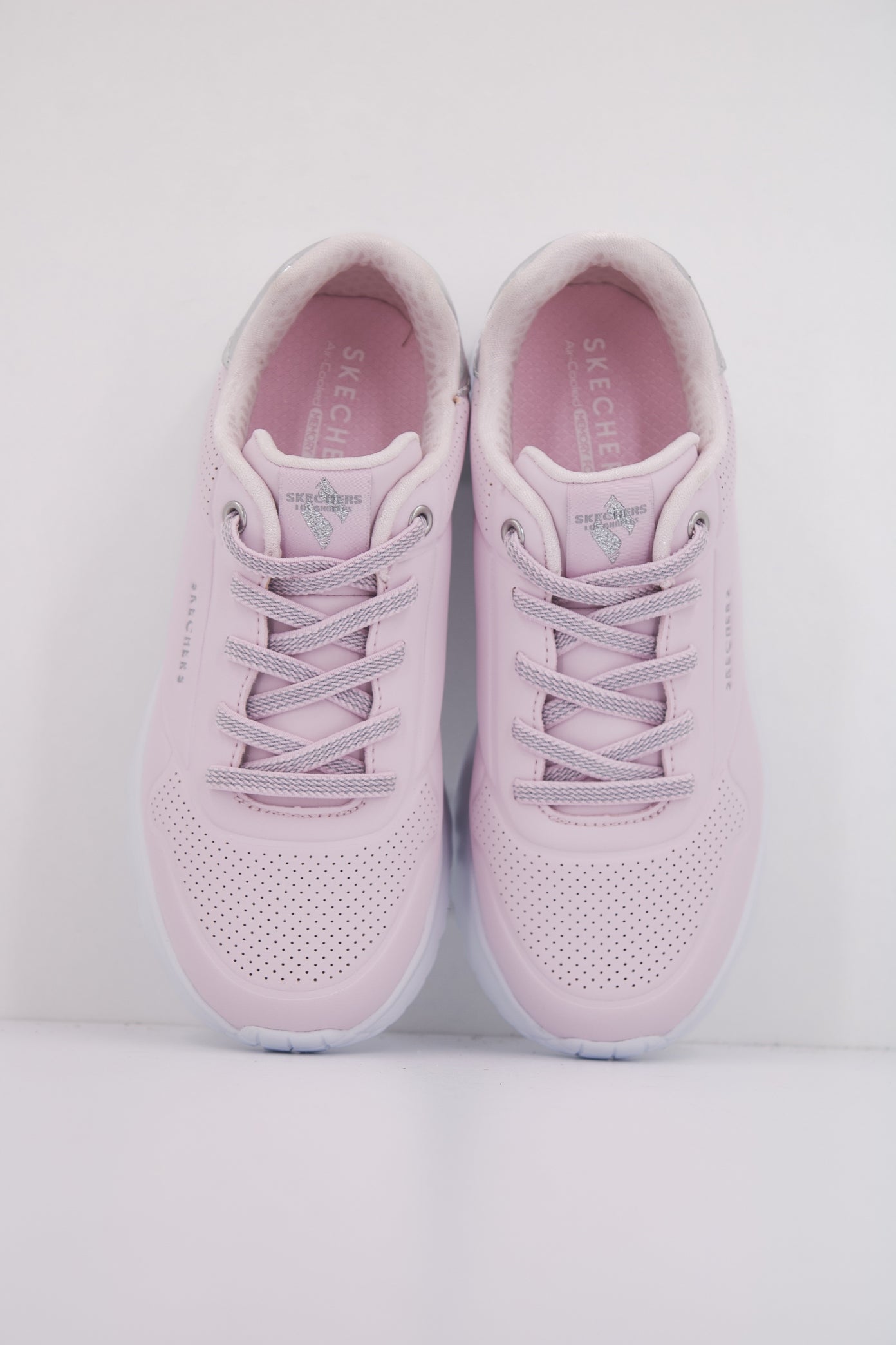 SKECHERS UNO LITE-METALLIC MO en color ROSA (3)