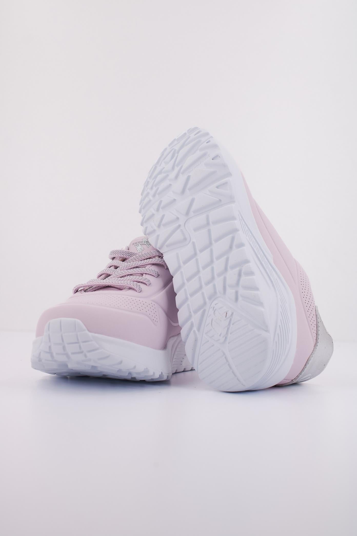SKECHERS UNO LITE-METALLIC MO en color ROSA (5)
