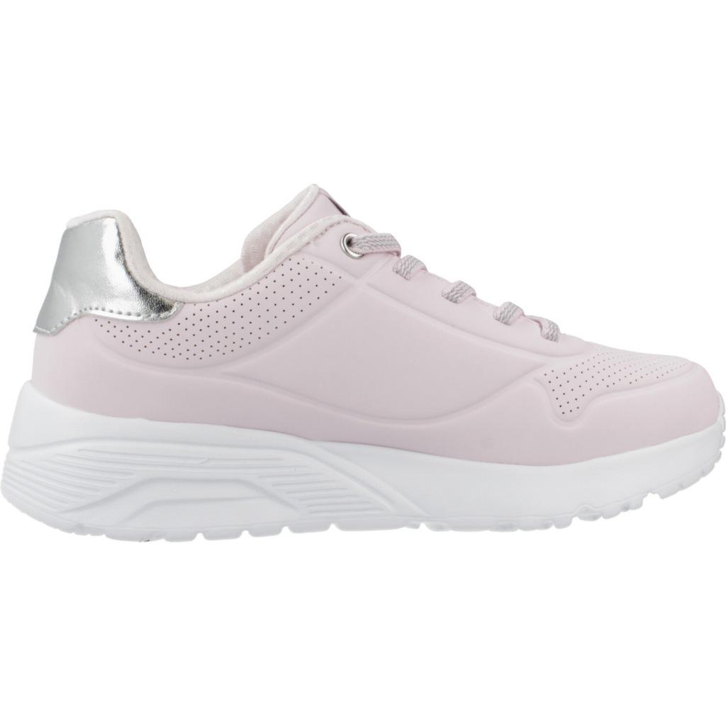 SKECHERS UNO LITE-METALLIC MO en color ROSA (4)