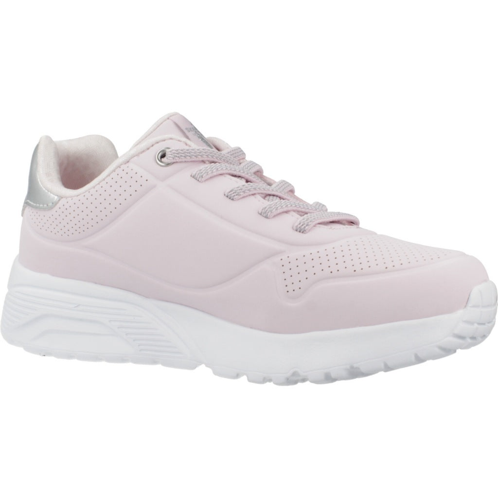SKECHERS UNO LITE-METALLIC MO en color ROSA (5)
