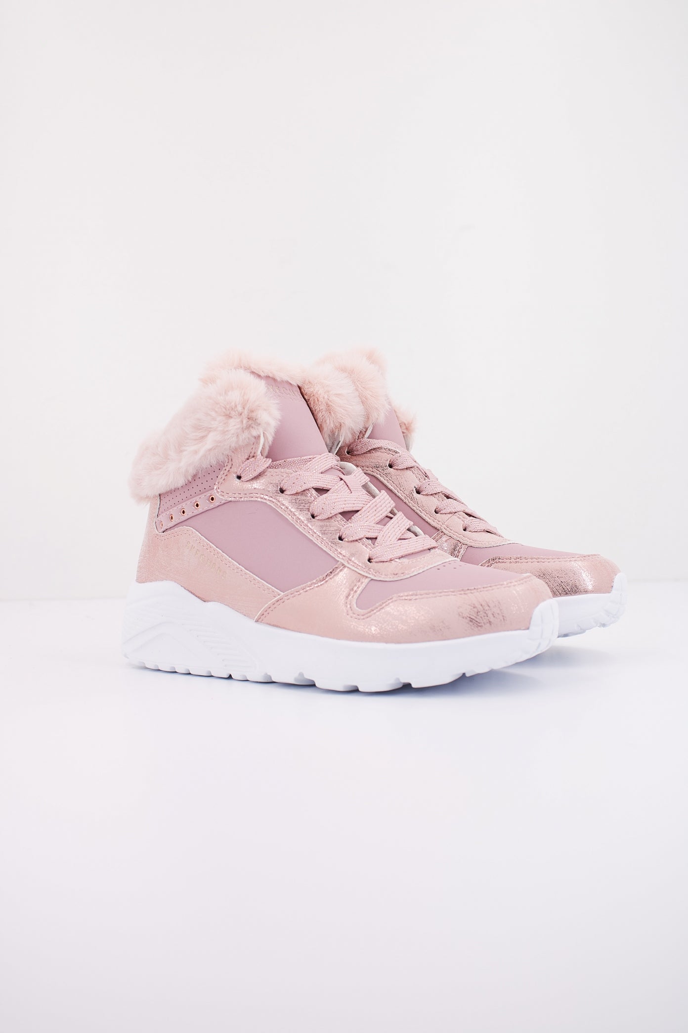 SKECHERS UNO LITE - COMFURT C en color ROSA (2)