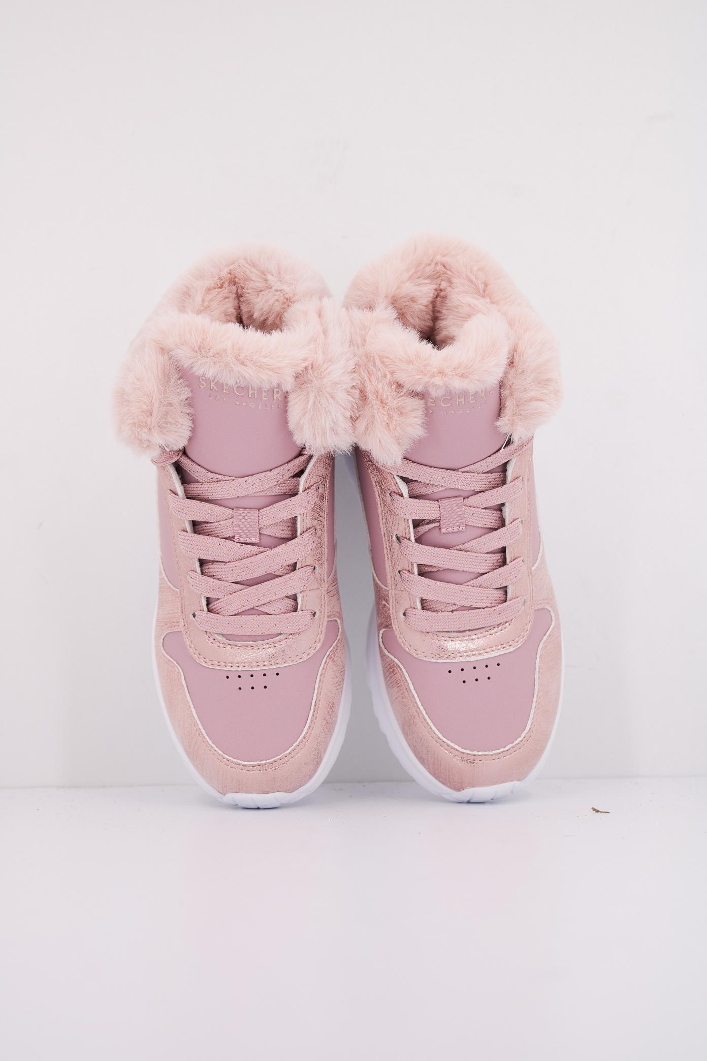 SKECHERS UNO LITE - COMFURT C en color ROSA (3)