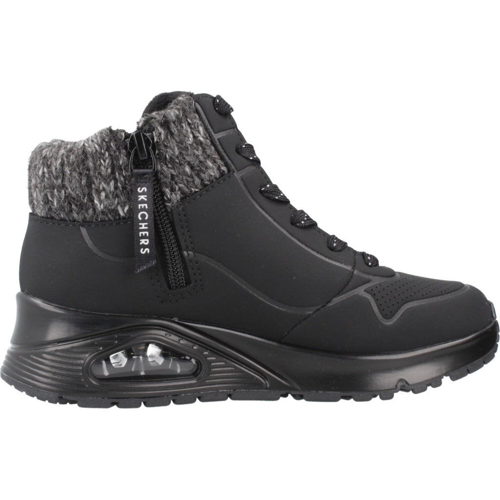SKECHERS UNO GEN DARLING DAZE en color NEGRO (4)