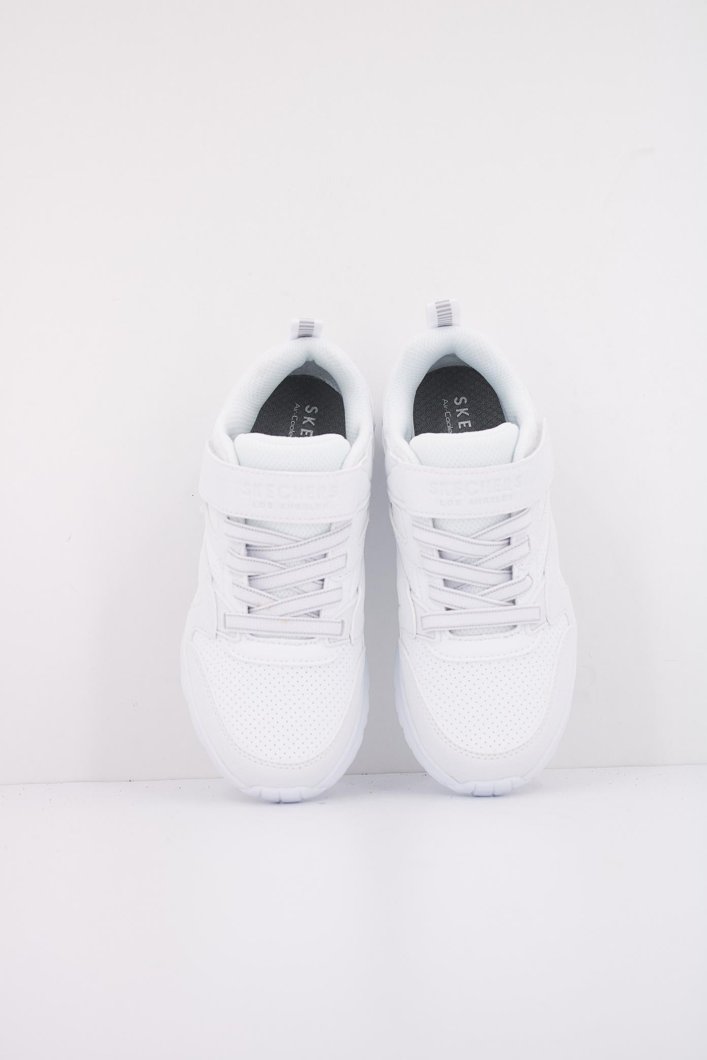 SKECHERS UNO LITE - ECHO SURGE en color BLANCO (3)