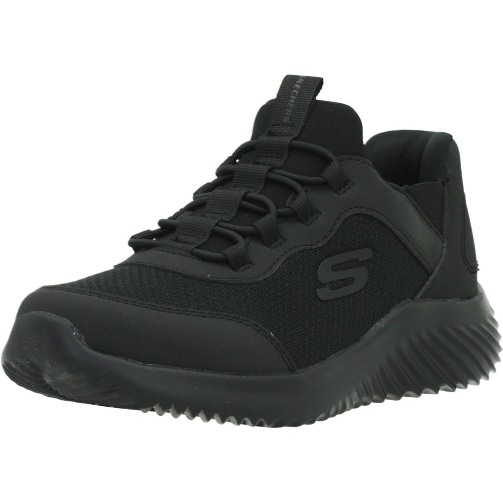 SKECHERS L BOUNDER BRISK BURST en color NEGRO (1)
