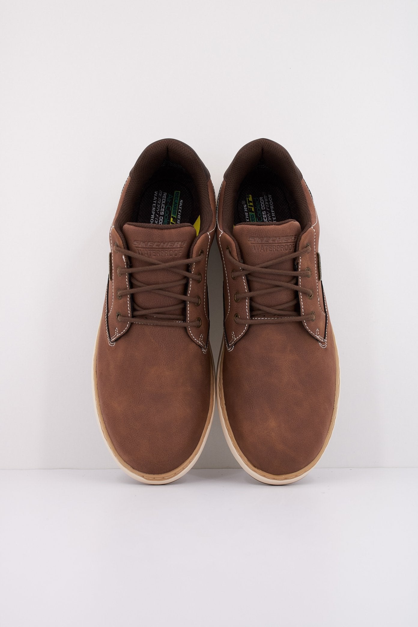 SKECHERS GARLAN - PRYOR en color MARRON (3)